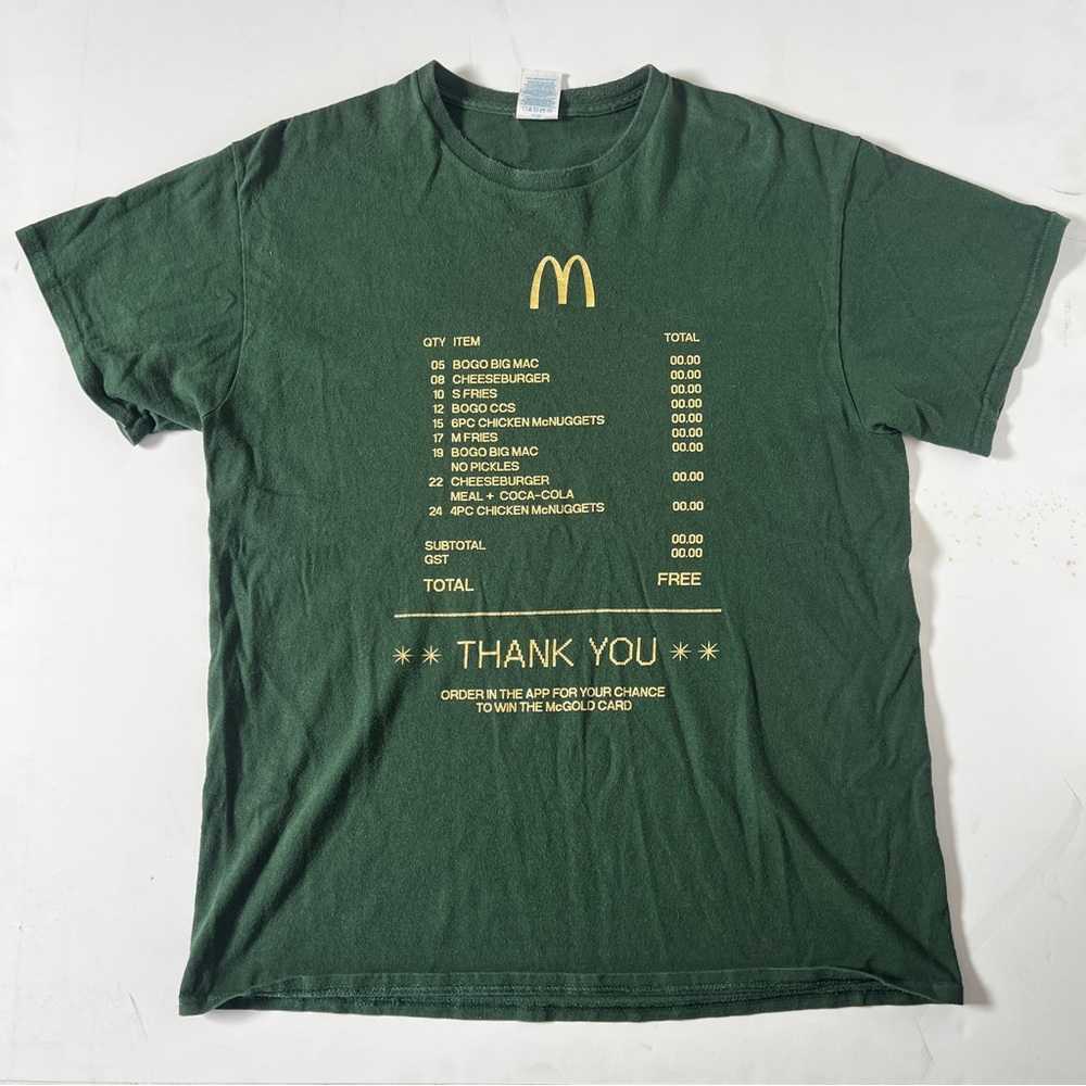 McDonald's Green Graphic T-Shirt